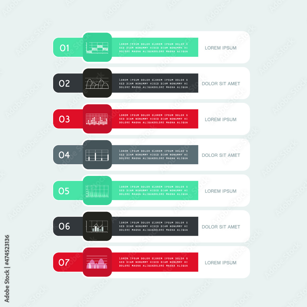 Elements for business data visualization, Modern infographic design, vector set templates Elements for business data visualization, Modern infographic design, vector set templates