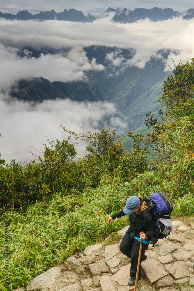 Fototapeta premium Classic Inca Trail Trek