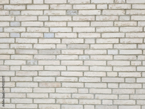 brick wall white background