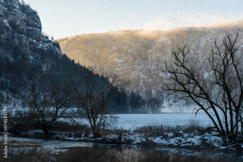 Donautal im Winter © Volker Loche