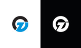 Minimal trendy monogram art logo. Monogram professional elegant awesome artistic ZC, OZ ,ZO, CZ initial based Alphabet icon logo. Initials Business logo.