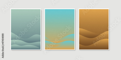 Abstract Web banner design background or header Templates, minimal concept of nature © chanoom