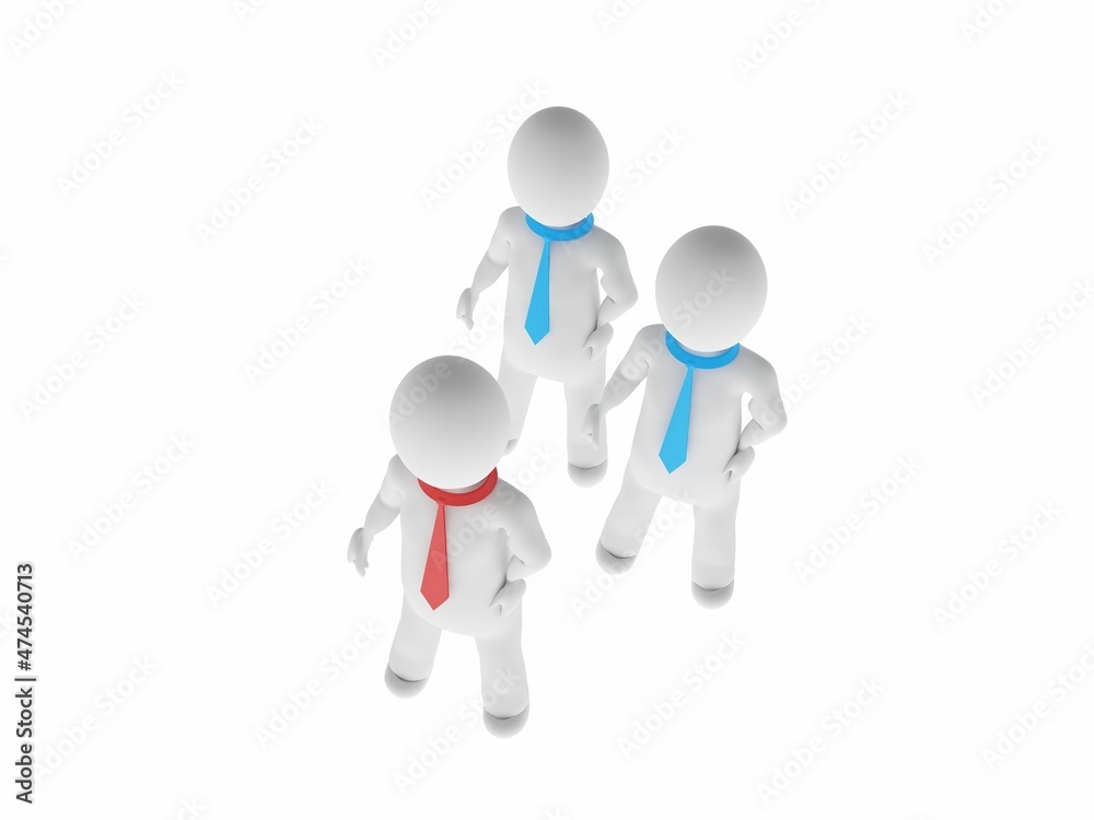 3d rendering business leadership concept
3d rendering business leadership concept