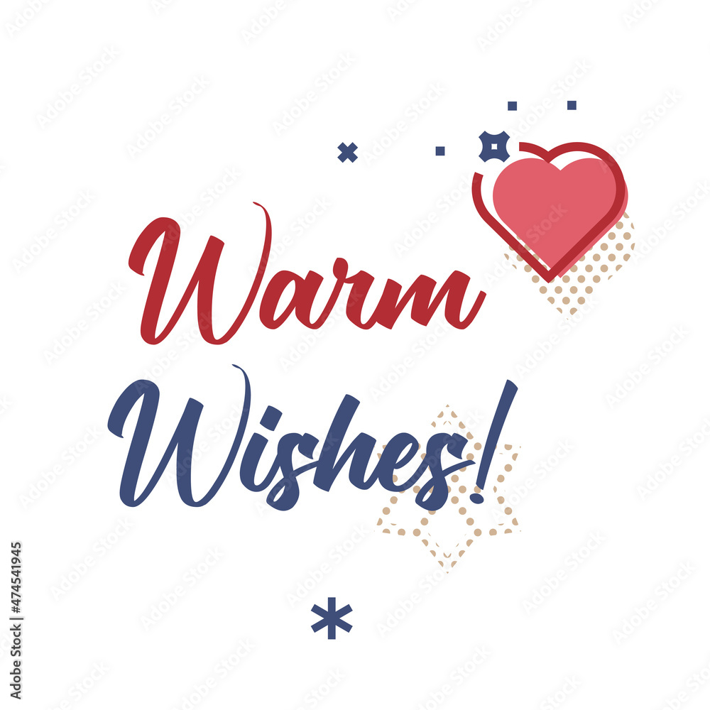 Warm Wishes Greeting Card