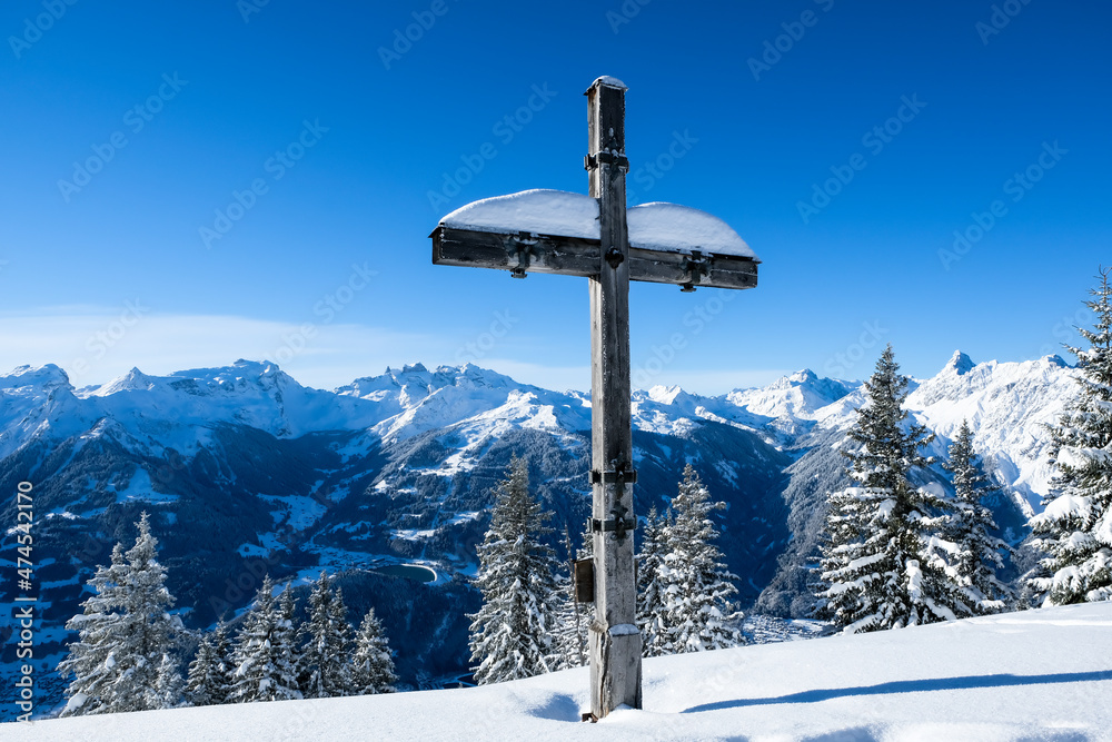 Perfekt Winter Day in the Valley of Montafon, Vorarlberg, Austria Perfekt Winter Day in the Valley of Montafon, Vorarlberg, Austria