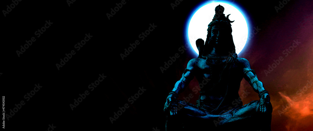 God Shiva poster for mahashivratri Hindu God Shiva image God Shiva poster for mahashivratri Hindu God Shiva image