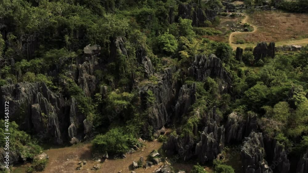 The most beautiful and the second largest karst in the world is in Maros-Pangkep, South Sulawesi, Indonesia | videography 4k drone aerial footage The most beautiful and the second largest karst in the world is in Maros-Pangkep, South Sulawesi, Indonesia | videography 4k drone aerial footage