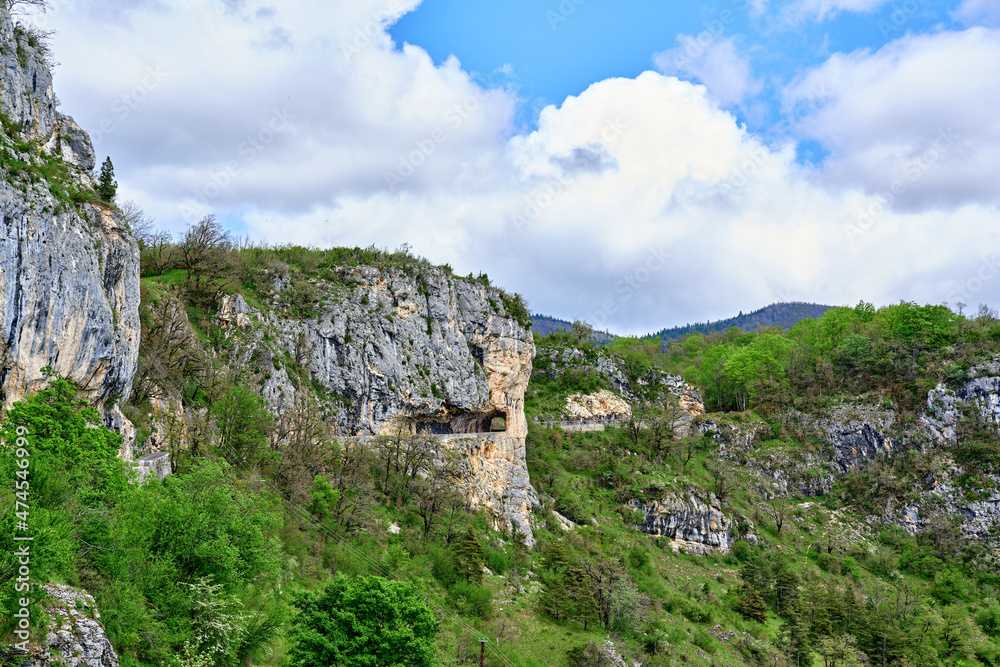 Tunnel et route de Presles - Vercors