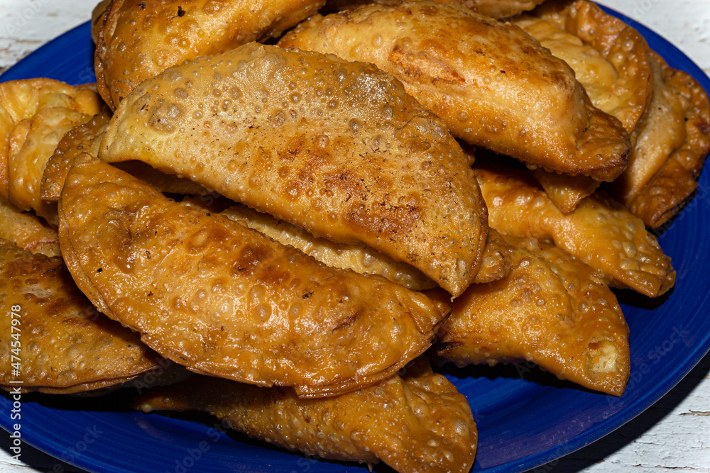 Empanadillas fritas caseras. Empanadillas fritas caseras.
