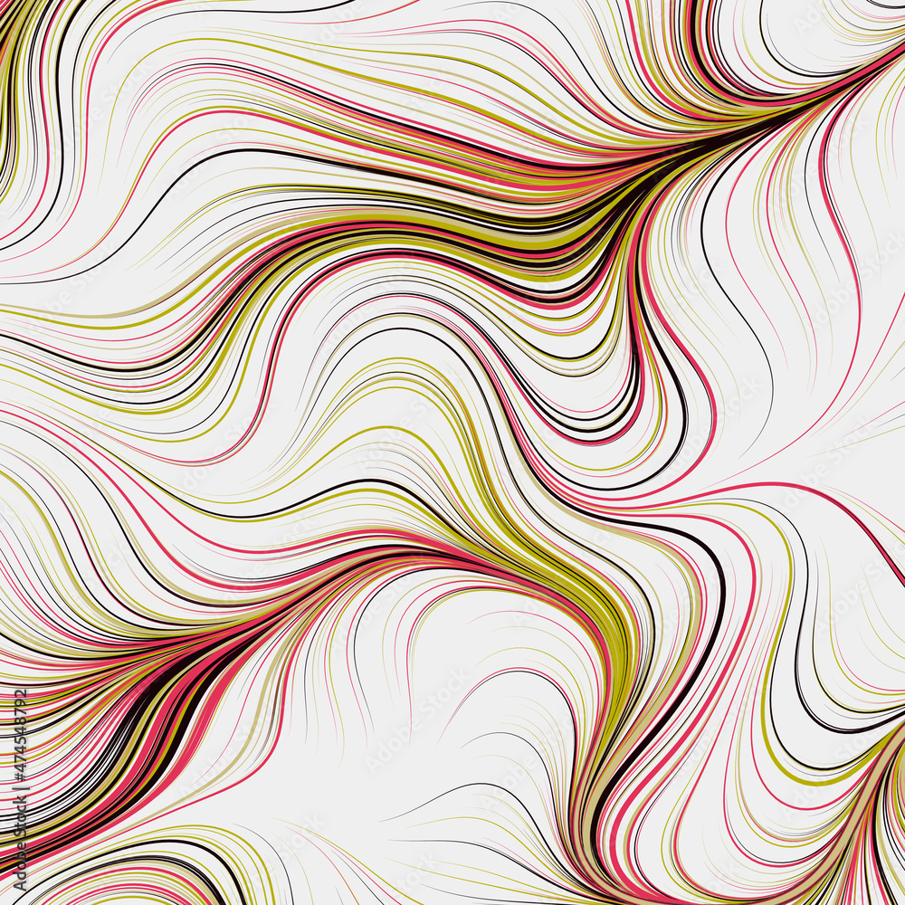 Abstract Perlin Noise Geometric Pattern generative computational art illustration