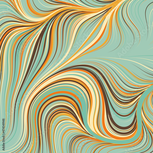 Abstract Perlin Noise Geometric Pattern generative computational art illustration