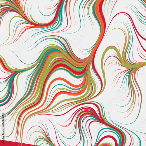 Abstract Perlin Noise Geometric Pattern generative computational art illustration