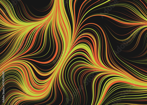 Abstract Perlin Noise Geometric Pattern generative computational art illustration