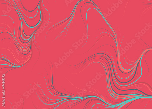 Abstract Perlin Noise Geometric Pattern generative computational art illustration