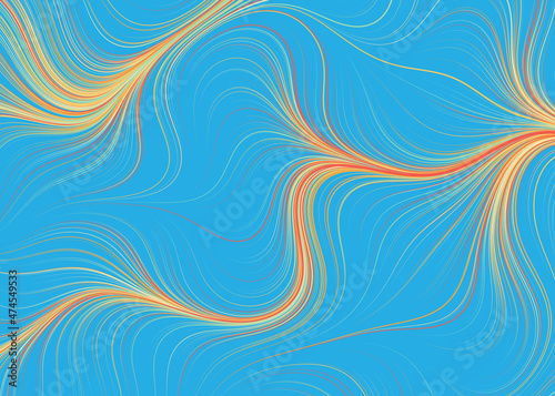 Abstract Perlin Noise Geometric Pattern generative computational art illustration