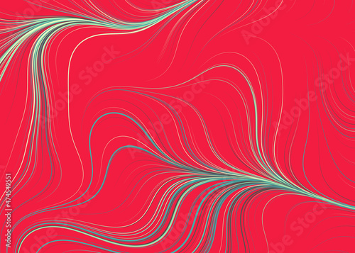 Abstract Perlin Noise Geometric Pattern generative computational art illustration