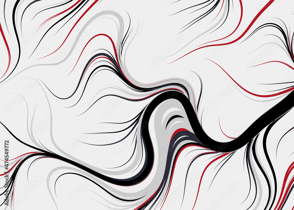 Fototapeta premium Abstract Perlin Noise Geometric Pattern generative computational art illustration
