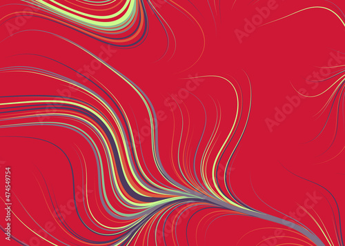 Abstract Perlin Noise Geometric Pattern generative computational art illustration
