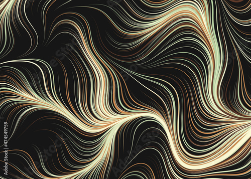 Abstract Perlin Noise Geometric Pattern generative computational art illustration