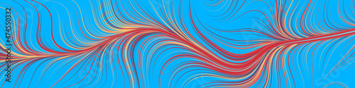 Abstract Perlin Noise Geometric Pattern generative computational art illustration