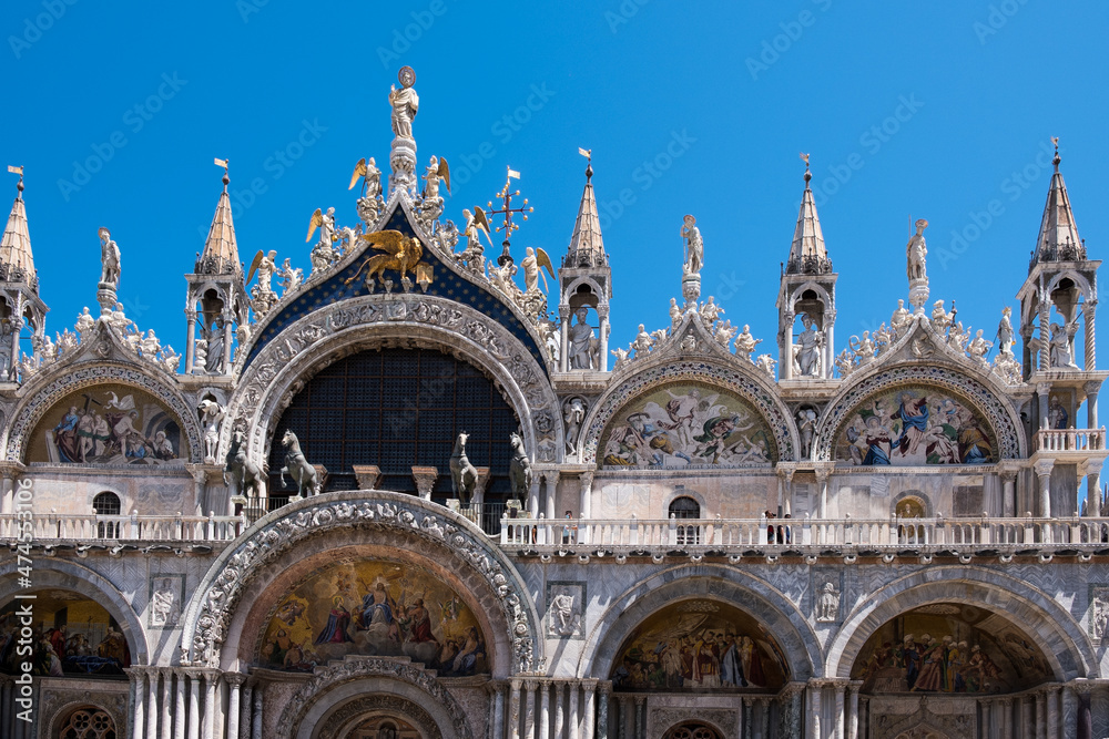 Markus-Basilika, Venedig Detail 2 Markus-Basilika, Venedig Detail 2