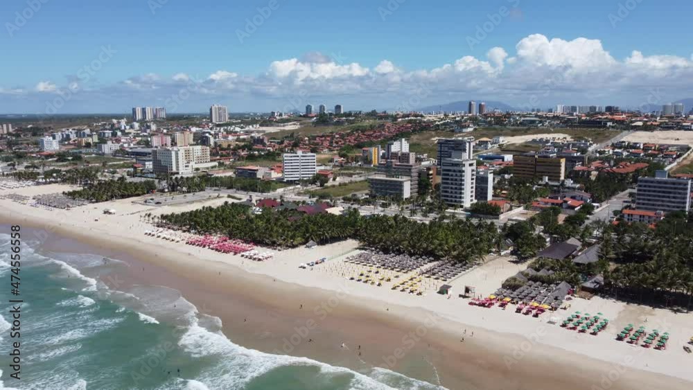 Cityscape of downtown Fortaleza state of Ceara Brazil. International travel destinations. Northeast Brazil Cityscape of downtown Fortaleza state of Ceara Brazil. International travel destinations. Northeast Brazil