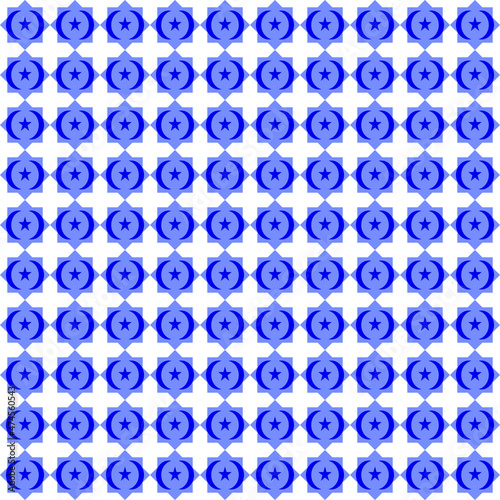 set of blue buttons