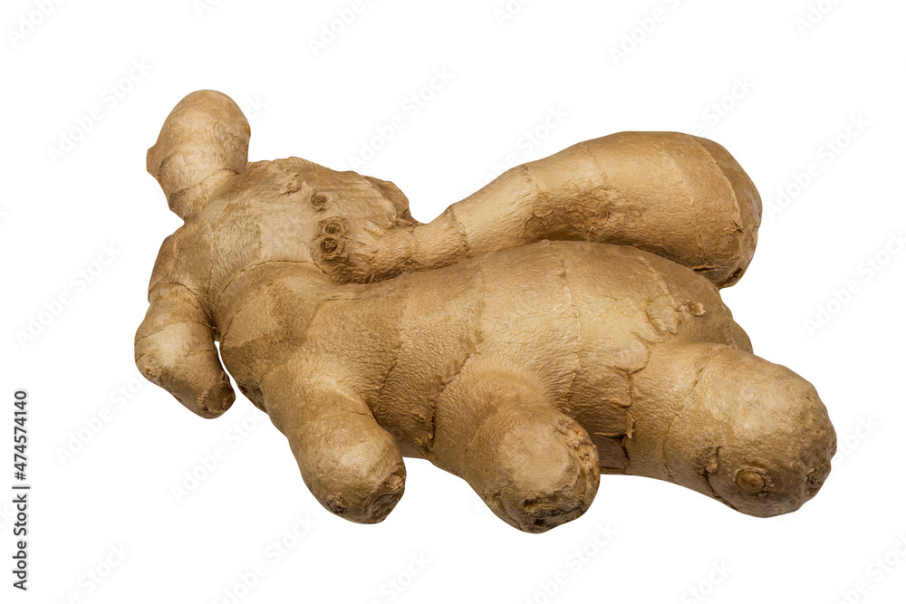 Ginger root isolated on white background with clipping path Ginger root isolated on white background with clipping path