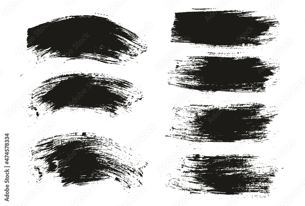 Round Brush Regular Long & Curved Background Mix Artist Brush High Detail Abstract Vector Background Mix Set Round Brush Regular Long & Curved Background Mix Artist Brush High Detail Abstract Vector Background Mix Set
