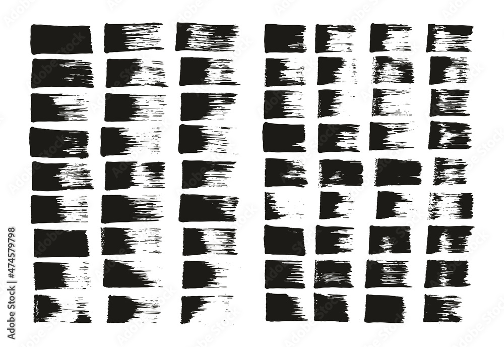 Flat Sponge Thin Artist Brush Straight Lines Mix High Detail Abstract Vector Background Mix Set Flat Sponge Thin Artist Brush Straight Lines Mix High Detail Abstract Vector Background Mix Set