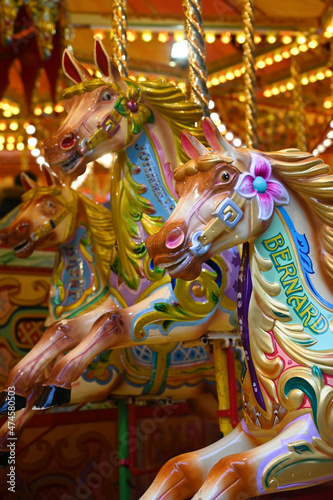 Vintage carousel horse	