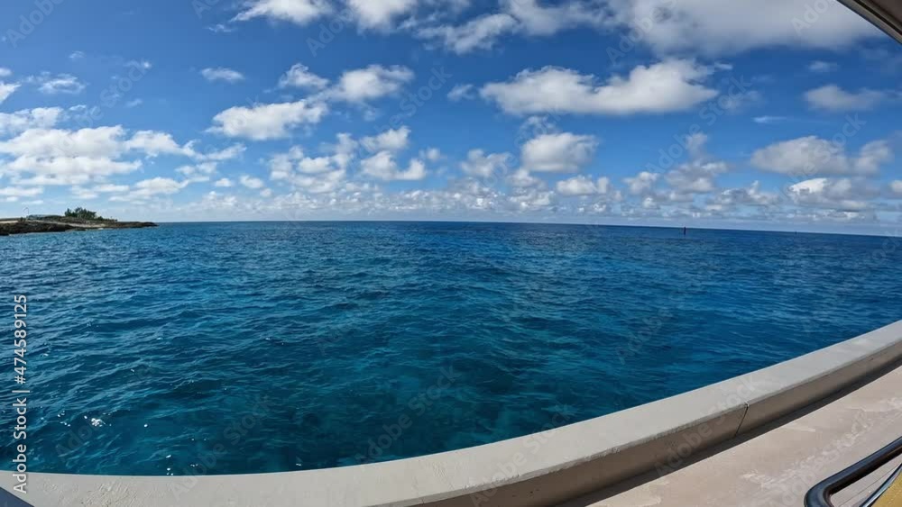 The Caribbean Sea on a beautiful sunny day in the Bahamas. The Caribbean Sea on a beautiful sunny day in the Bahamas.