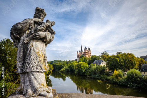 Statue of St.John of Nepomuk on the Lahn Bridge