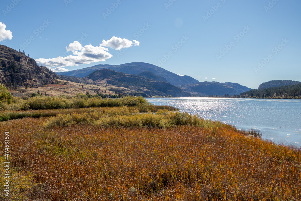 Vaseux Lake in the Okanagan Valley