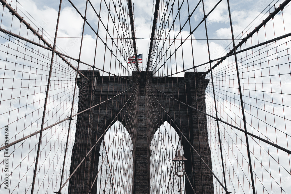 Fototapeta premium Brooklyn Bridge Tower