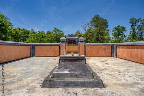 Tu Minh or Thanh Cung tomb, Hue, Vietnam. photo