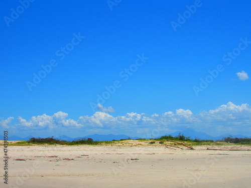 blue sky and sand © Amanda