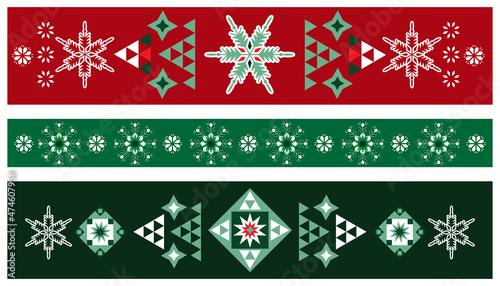 Christmas decor bow snowflake 3