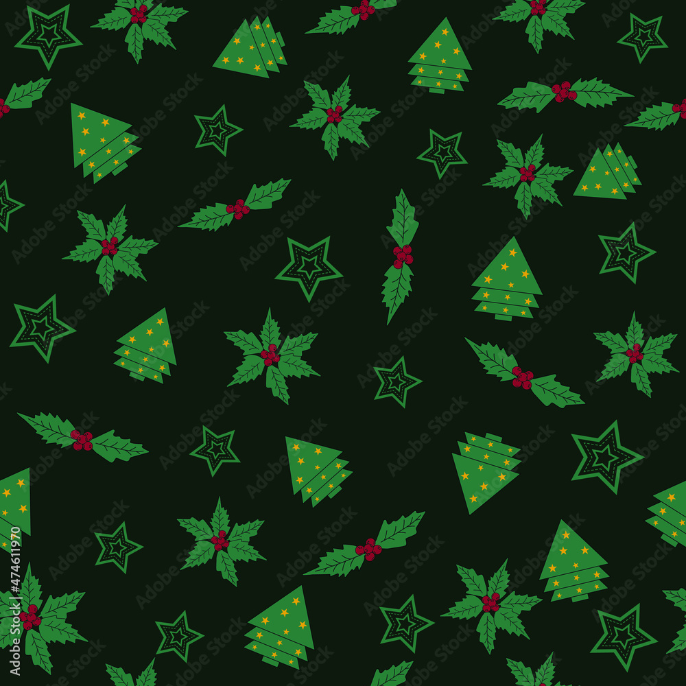 seamless christmas pattern, Christmas pattern back ground, snow flakes, Happy new year seamless christmas pattern, Christmas pattern back ground, snow flakes, Happy new year