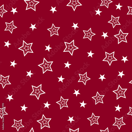 seamless pattern with stars,Christmas pattern back ground, Happy new year