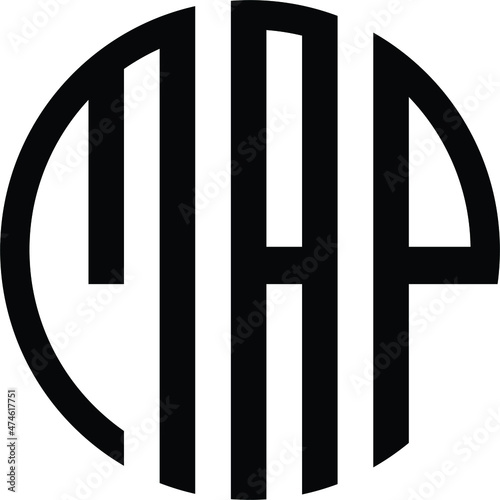 emp monogram logo concept
