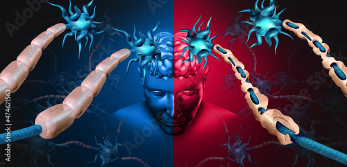 Foto Multiple sclerosis concept