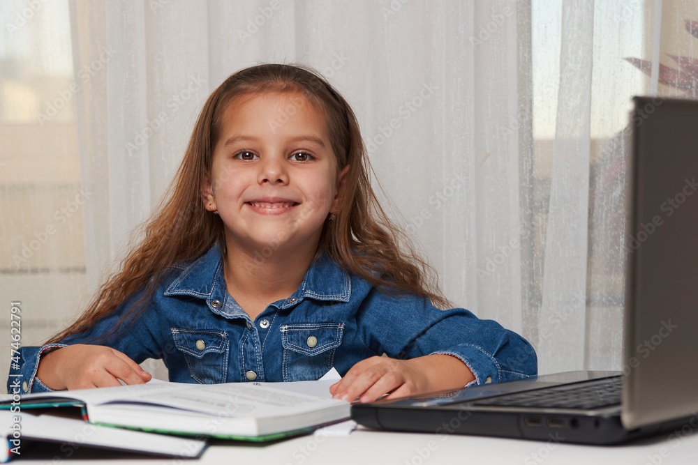 Online learning and distance education concept Online learning and distance education concept