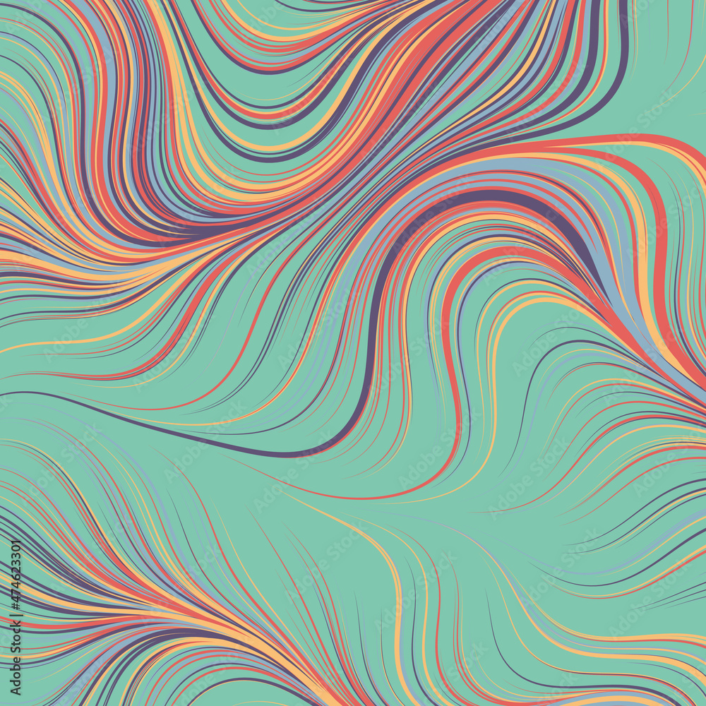 Abstract Perlin Noise Geometric Pattern generative computational art illustration Abstract Perlin Noise Geometric Pattern generative computational art illustration
