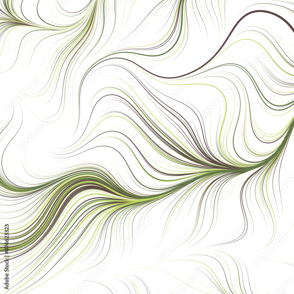 Fototapeta premium Abstract Perlin Noise Geometric Pattern generative computational art illustration