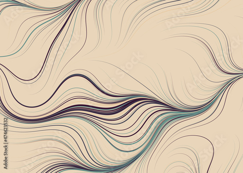 Abstract Perlin Noise Geometric Pattern generative computational art illustration