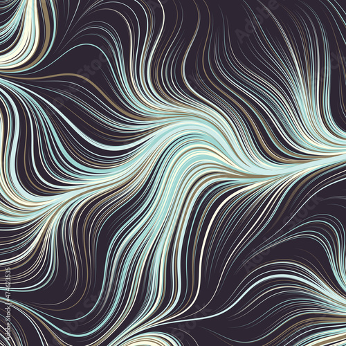 Abstract Perlin Noise Geometric Pattern generative computational art illustration