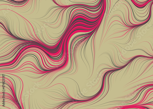 Abstract Perlin Noise Geometric Pattern generative computational art illustration