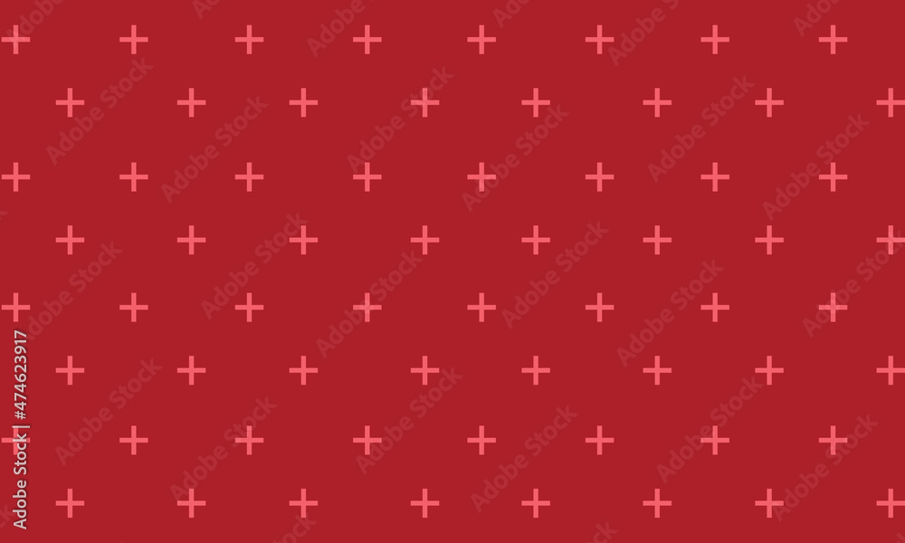 a red background with a set of plus a red background with a set of plus