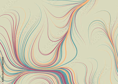 Abstract Perlin Noise Geometric Pattern generative computational art illustration